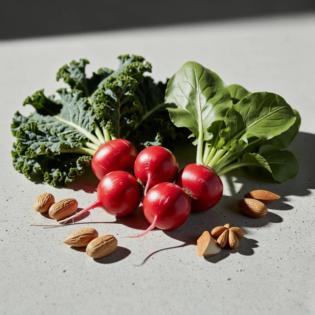 Frische gesunde Zutaten